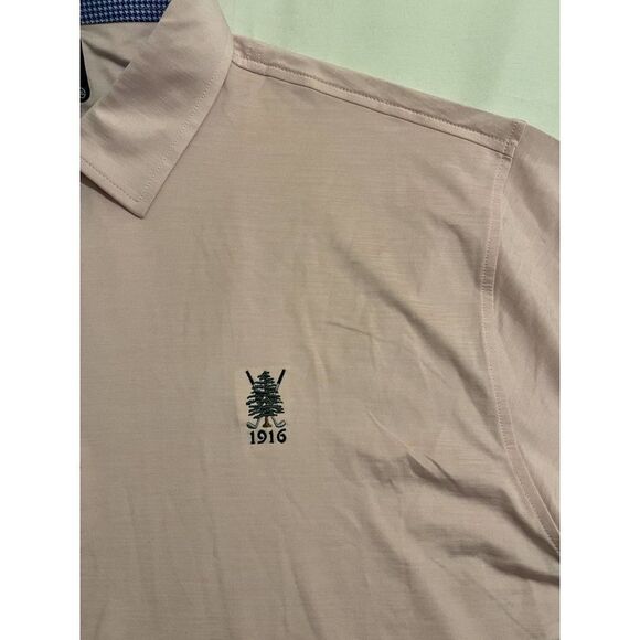 Footjoy Men's Pink Polo Short Sleeve Shirt Size 2XL - Picture 2 of 5